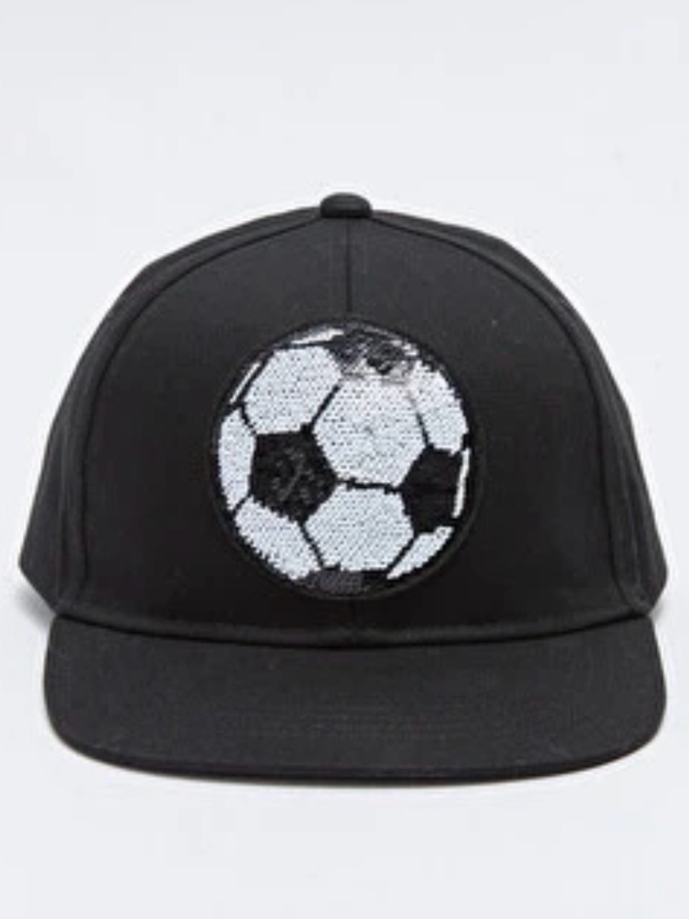 SOCCER ⚽ CLASSIC BLACK UNISEX TRUCKER CAP 🌟NWT🌟